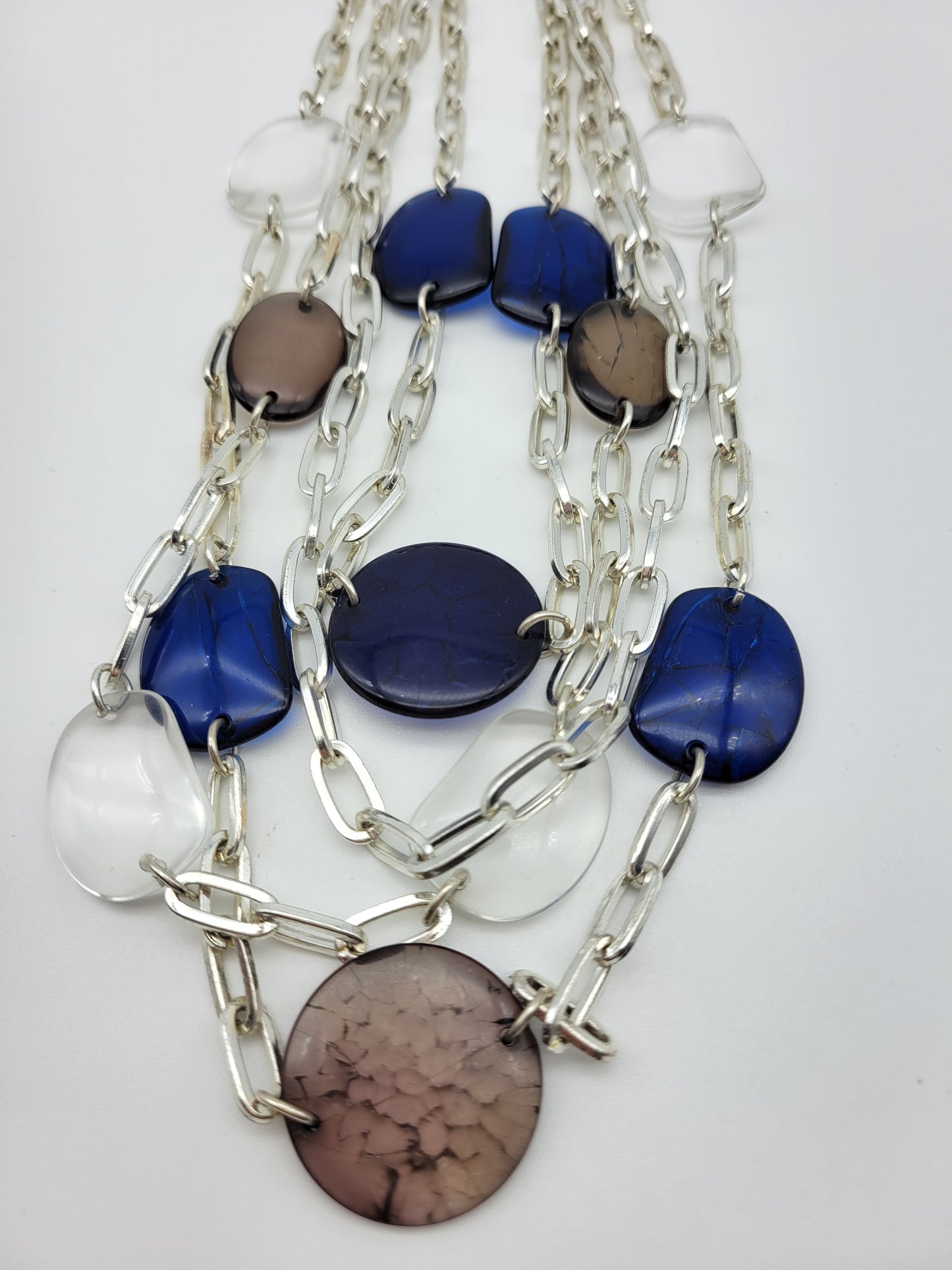 "Navy Sophistication" Necklace