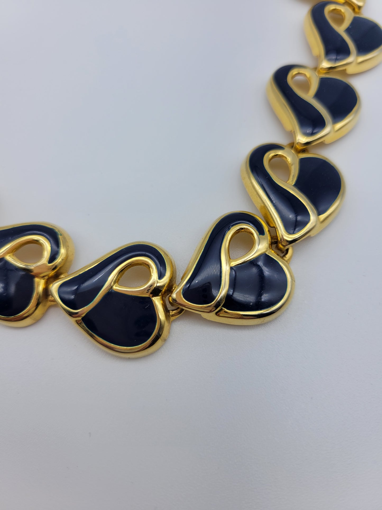 "I π Navy" Necklace