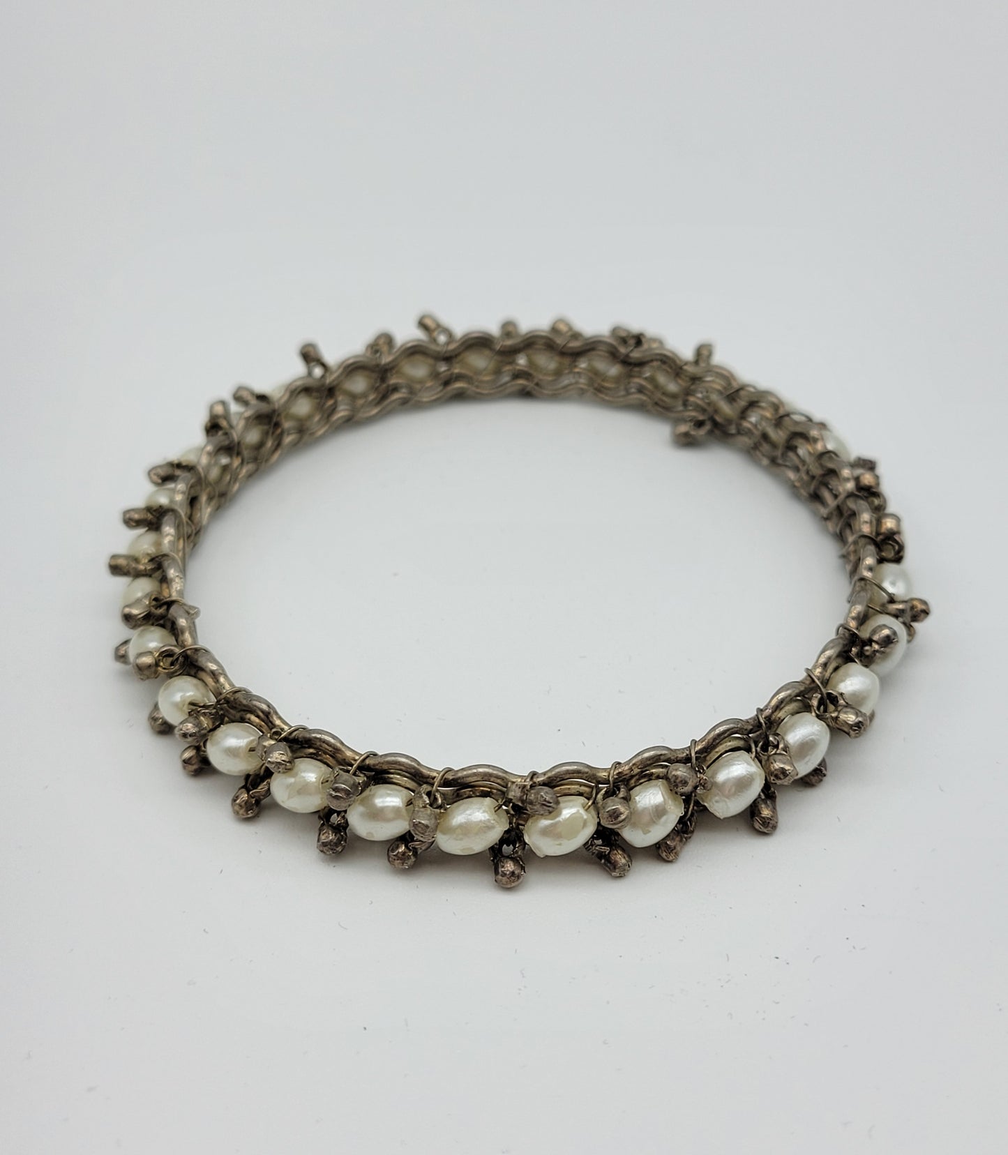 "Pearl Bangle" Bracelet