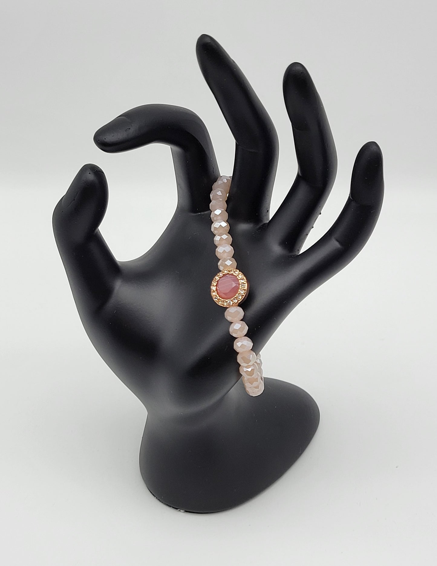 "Pink Shimmer" Bracelet