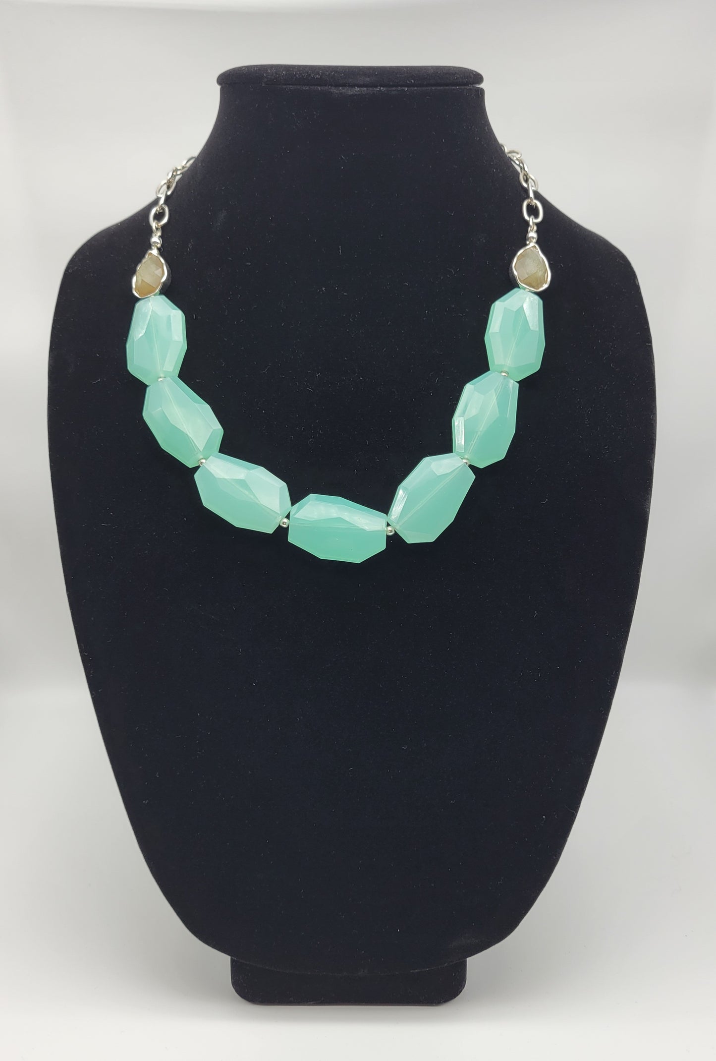 "Aqua Rocks" Necklace