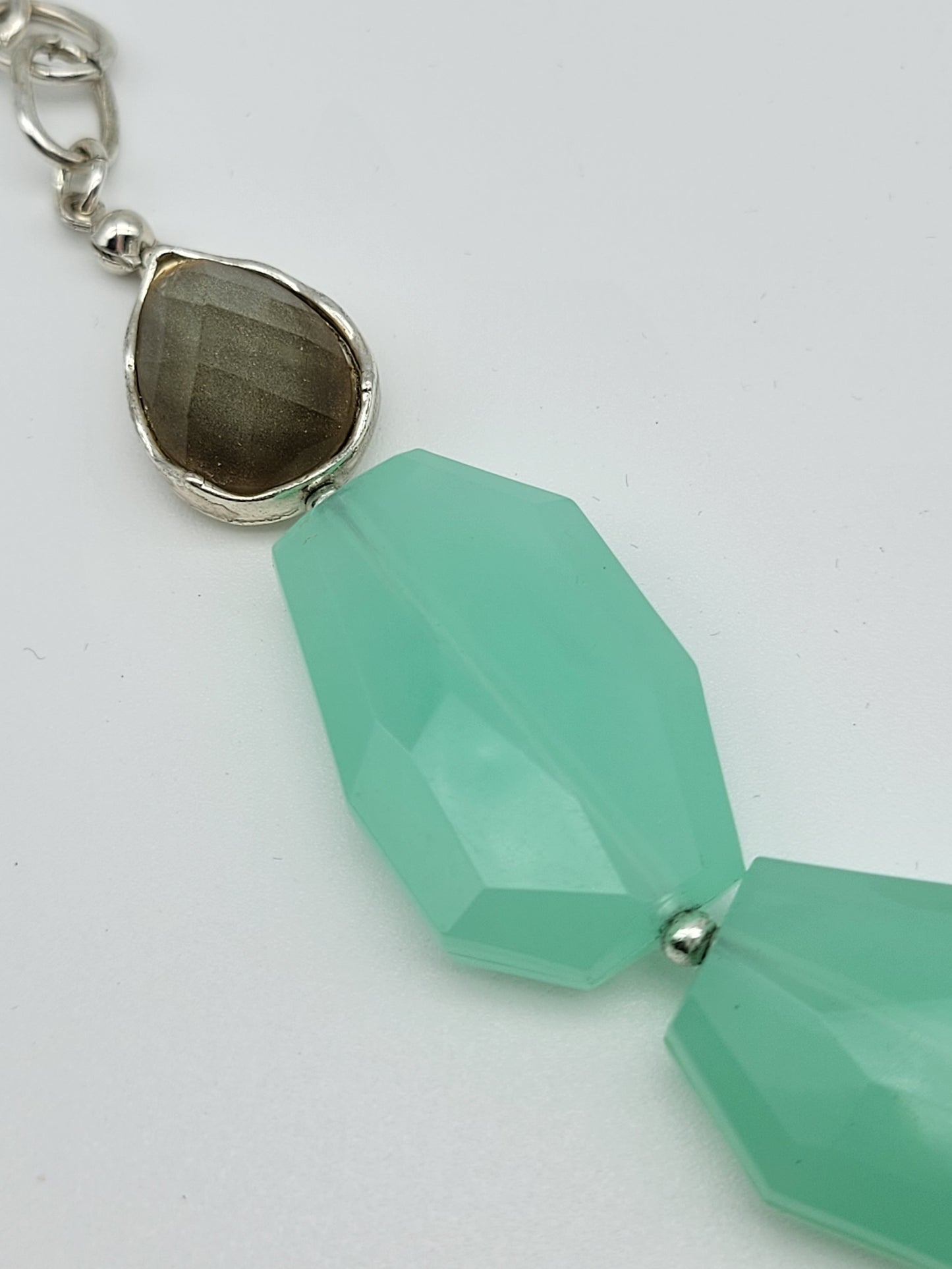 "Aqua Rocks" Necklace