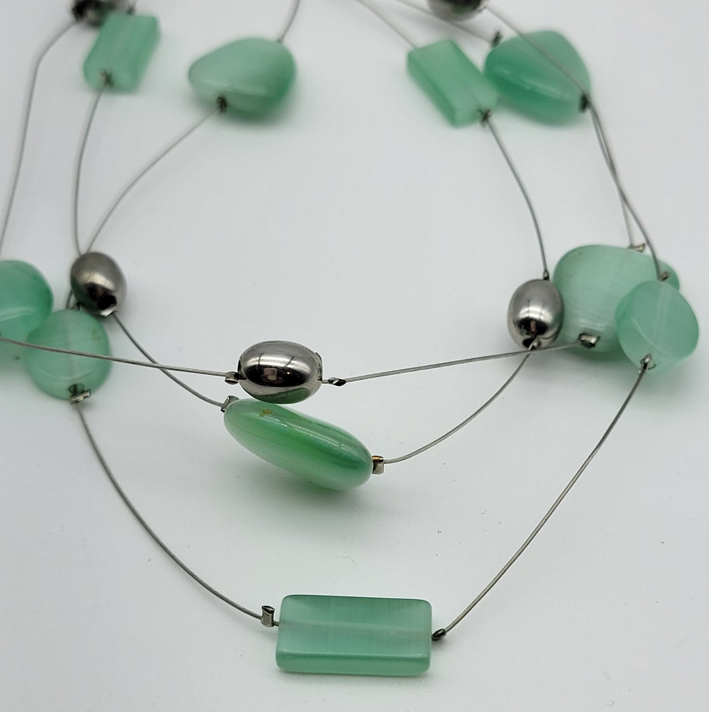 "Floating Sea Glass" Necklace