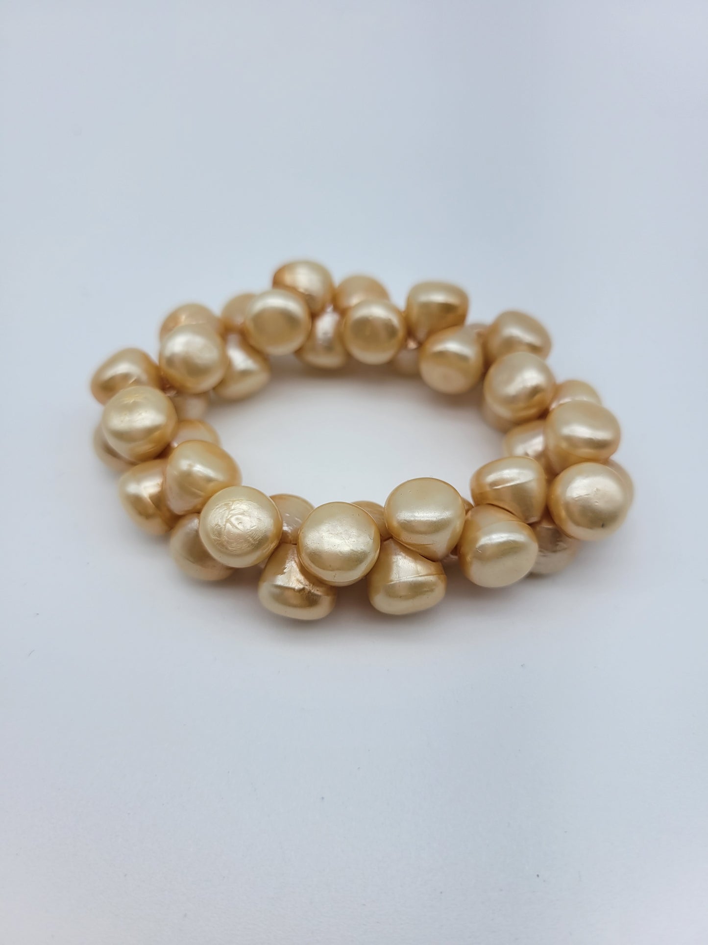 "Soft Nude Pearls" Bracelet