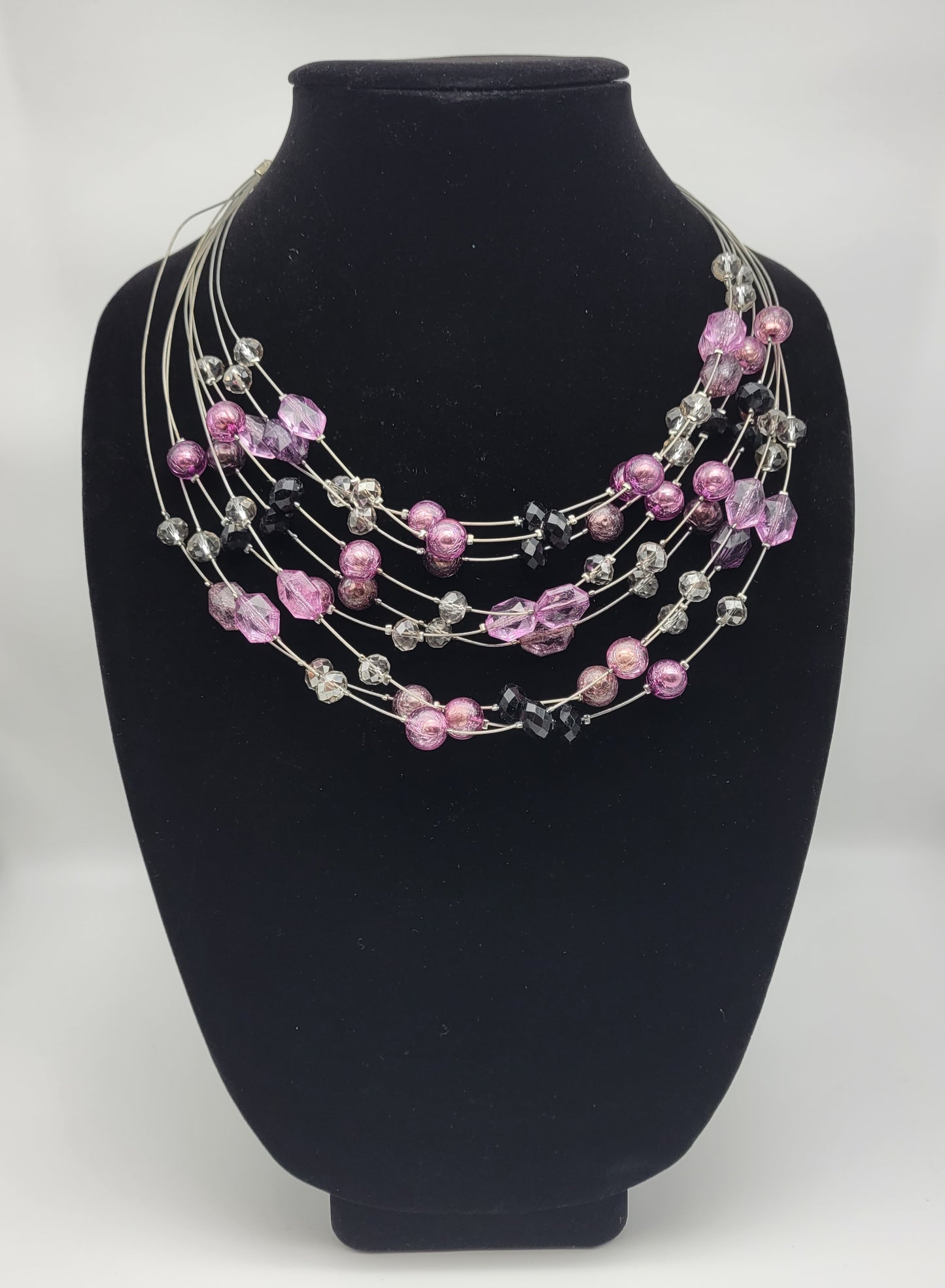 "Purple Razzle Dazzle" Necklace