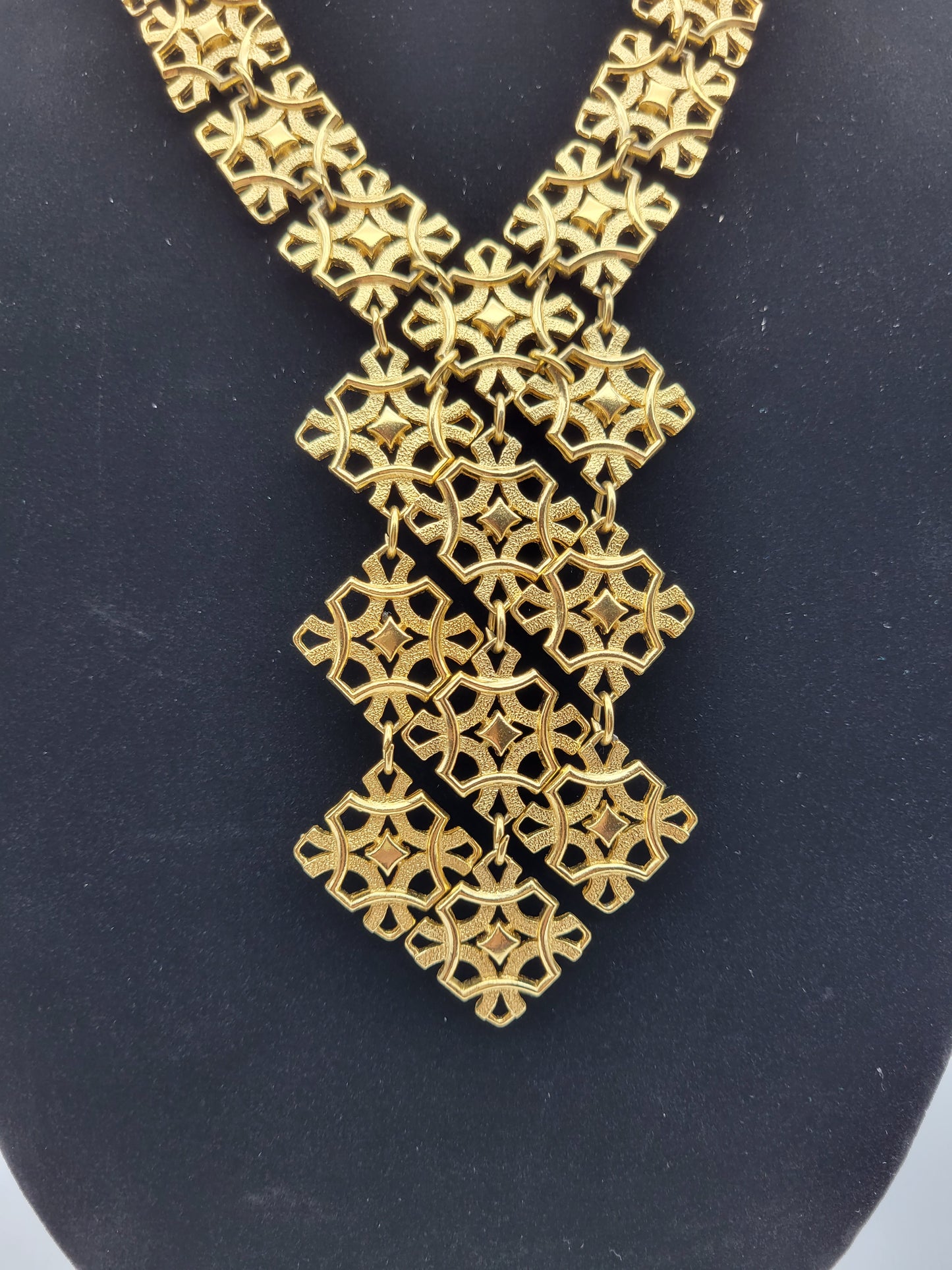 "Modern Egypt" Necklace and Earring Set