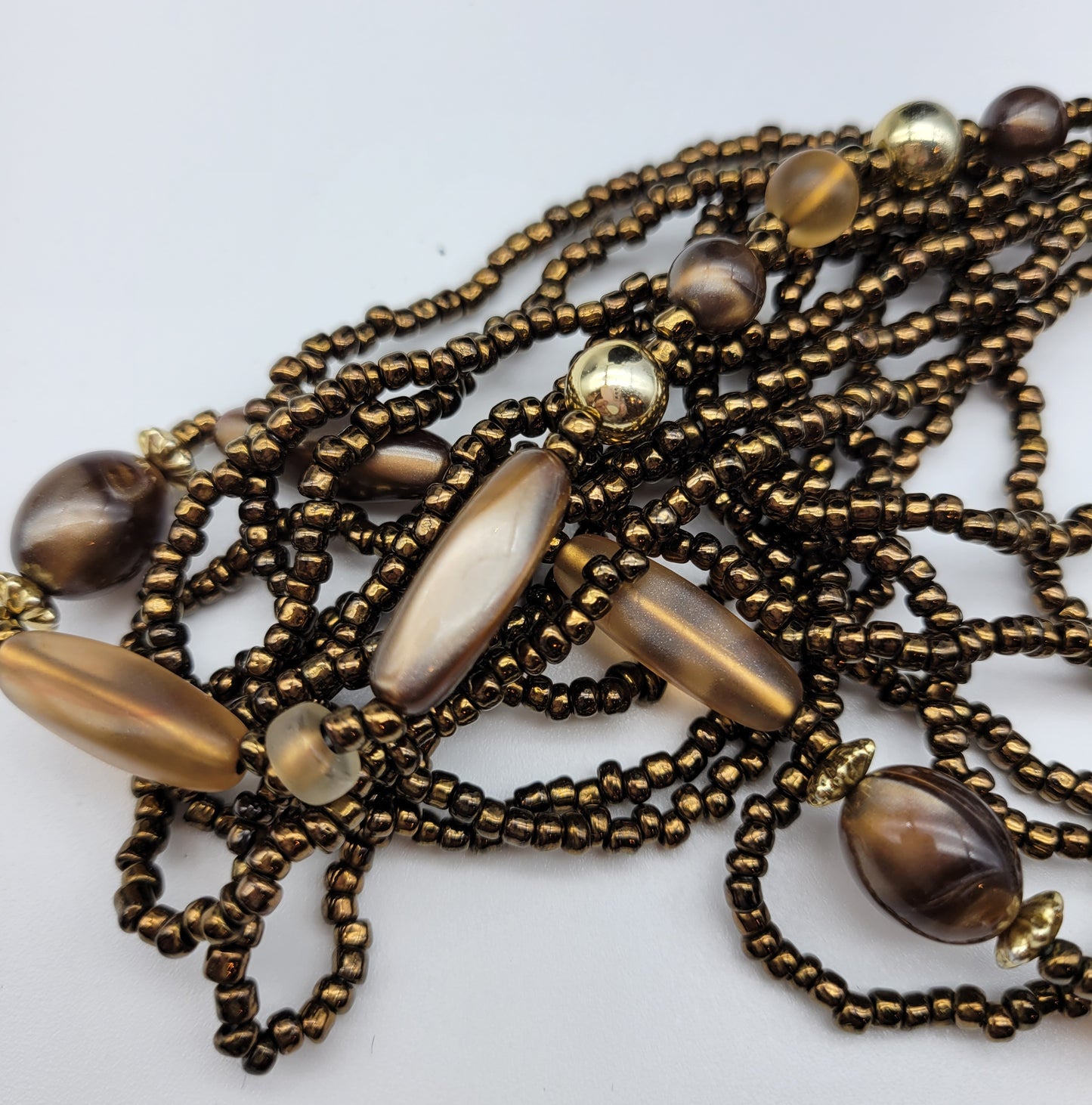 "Rich Browns" Necklace