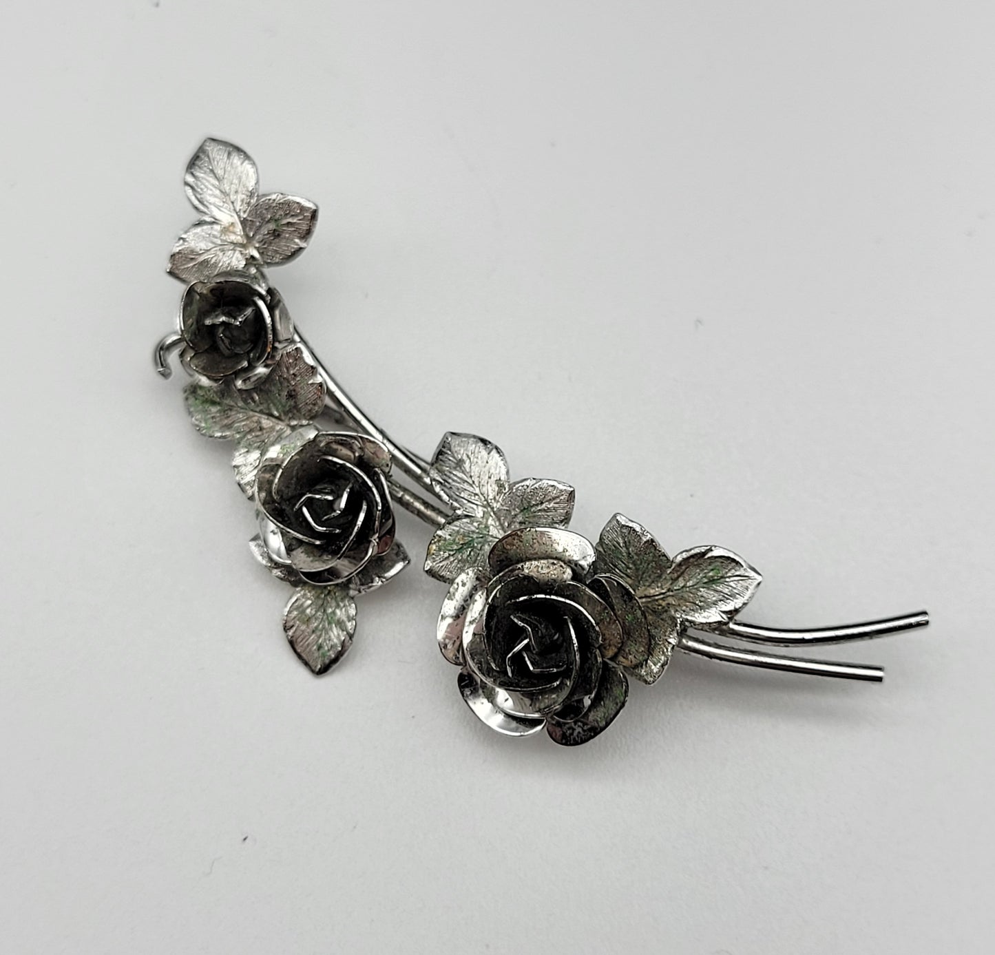 "Silver Bouquet" Brooch