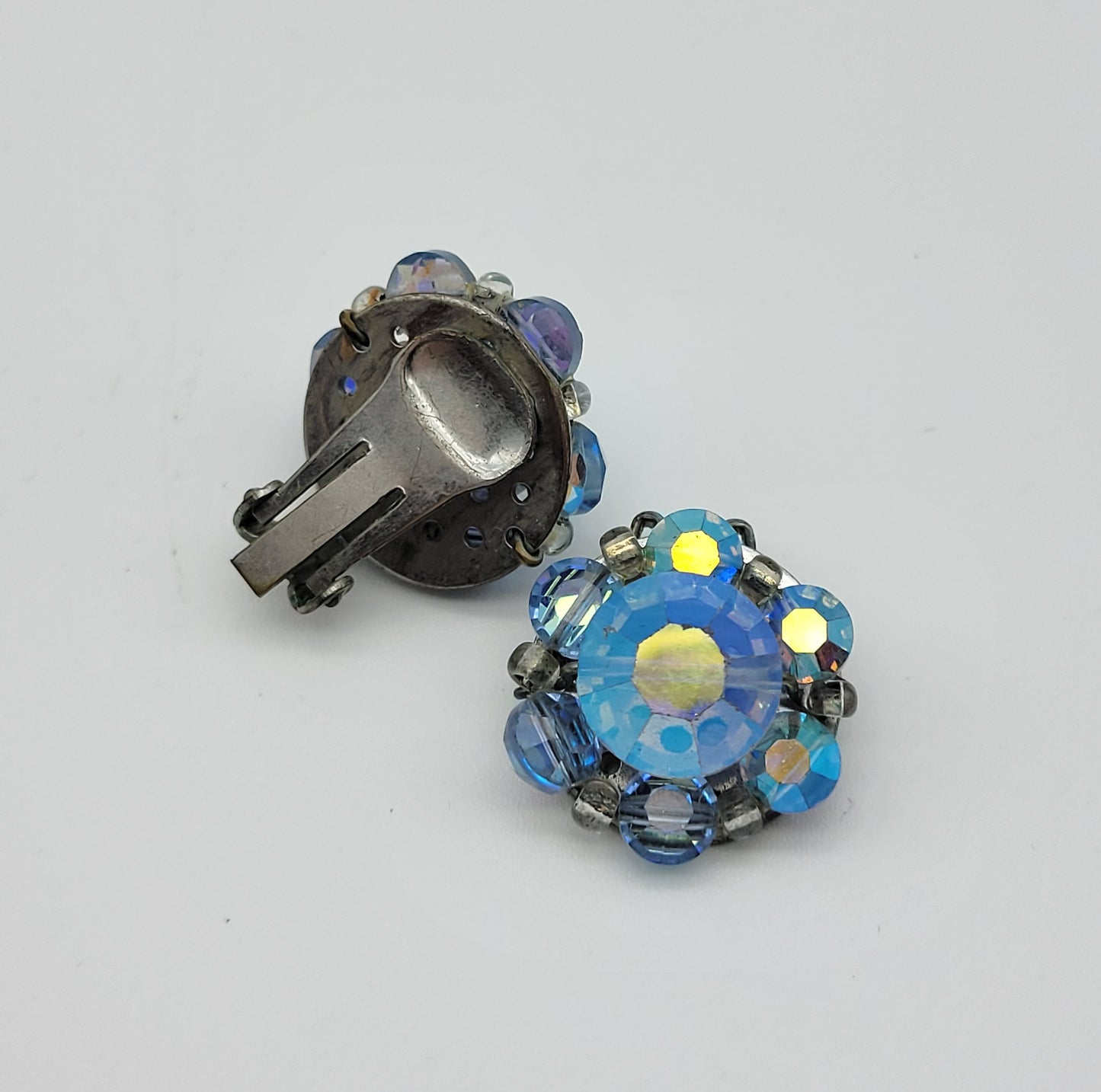 7 Vintage Clip-On Earring