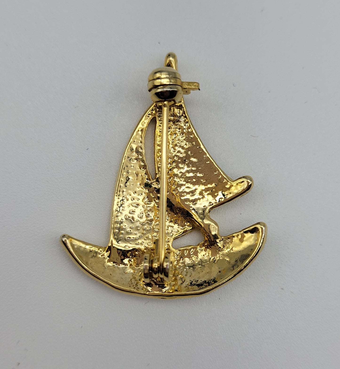 Sailboat Brooch