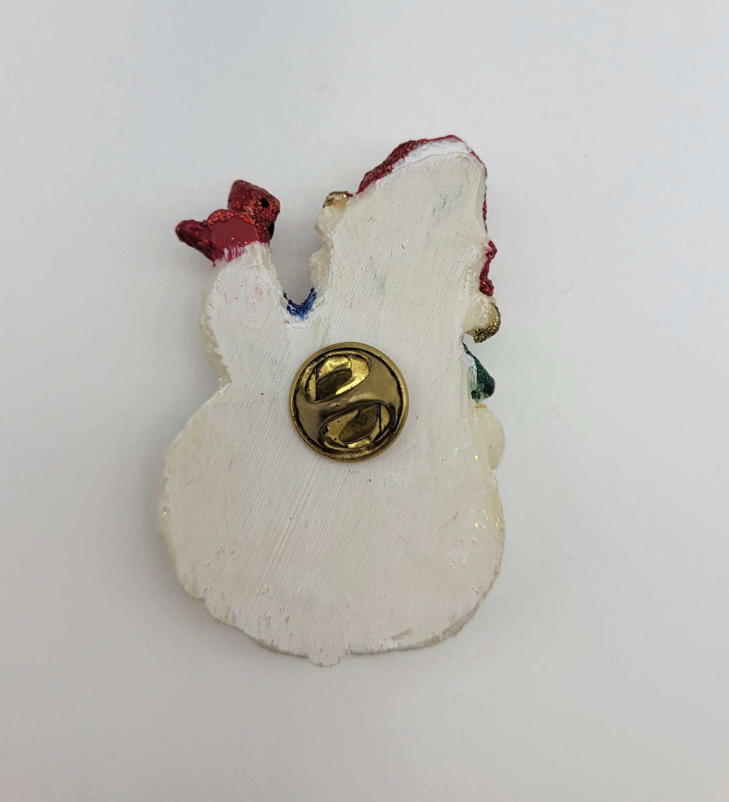Snowman Brooch