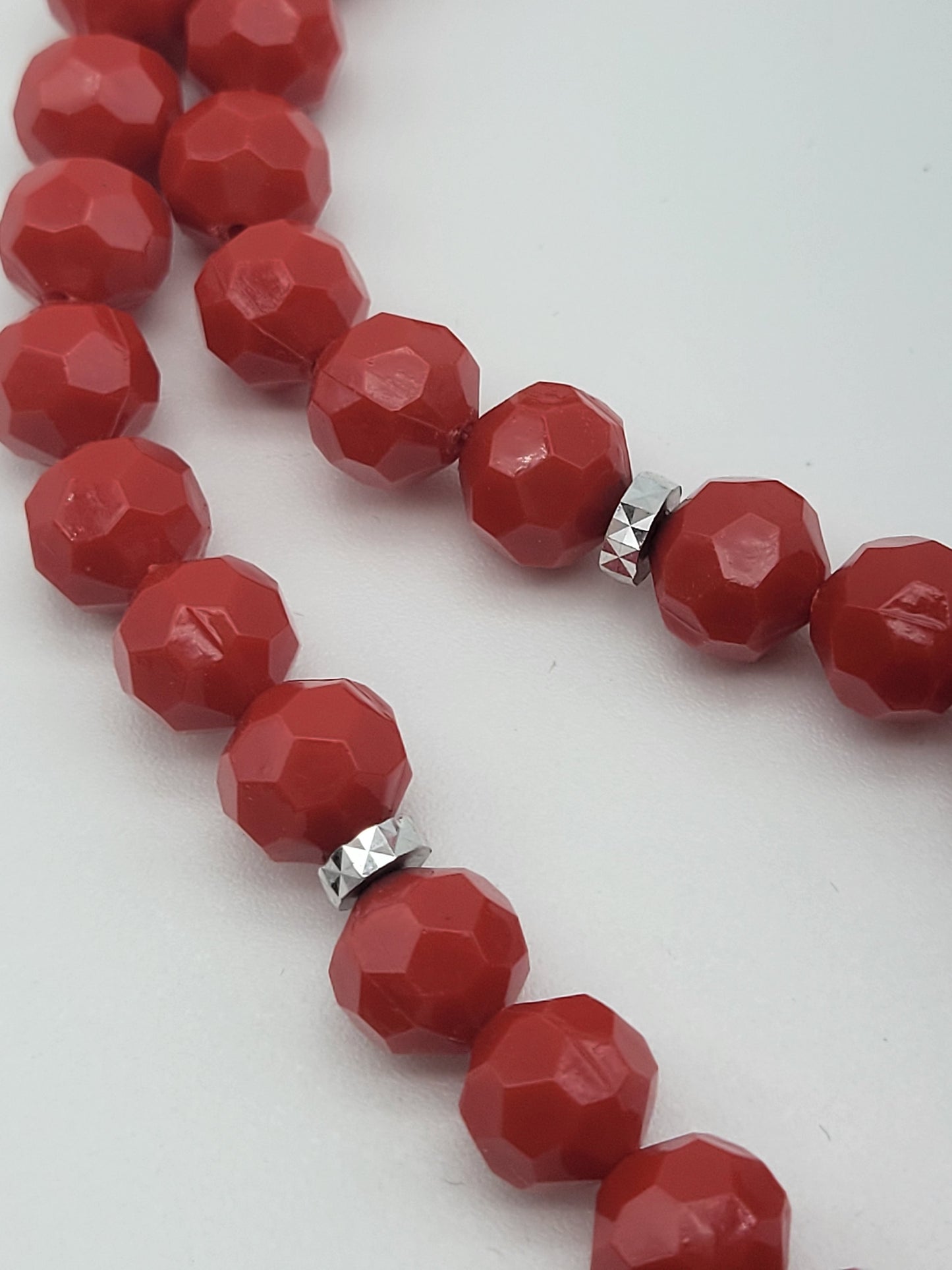 "Ruby Prism"Necklace