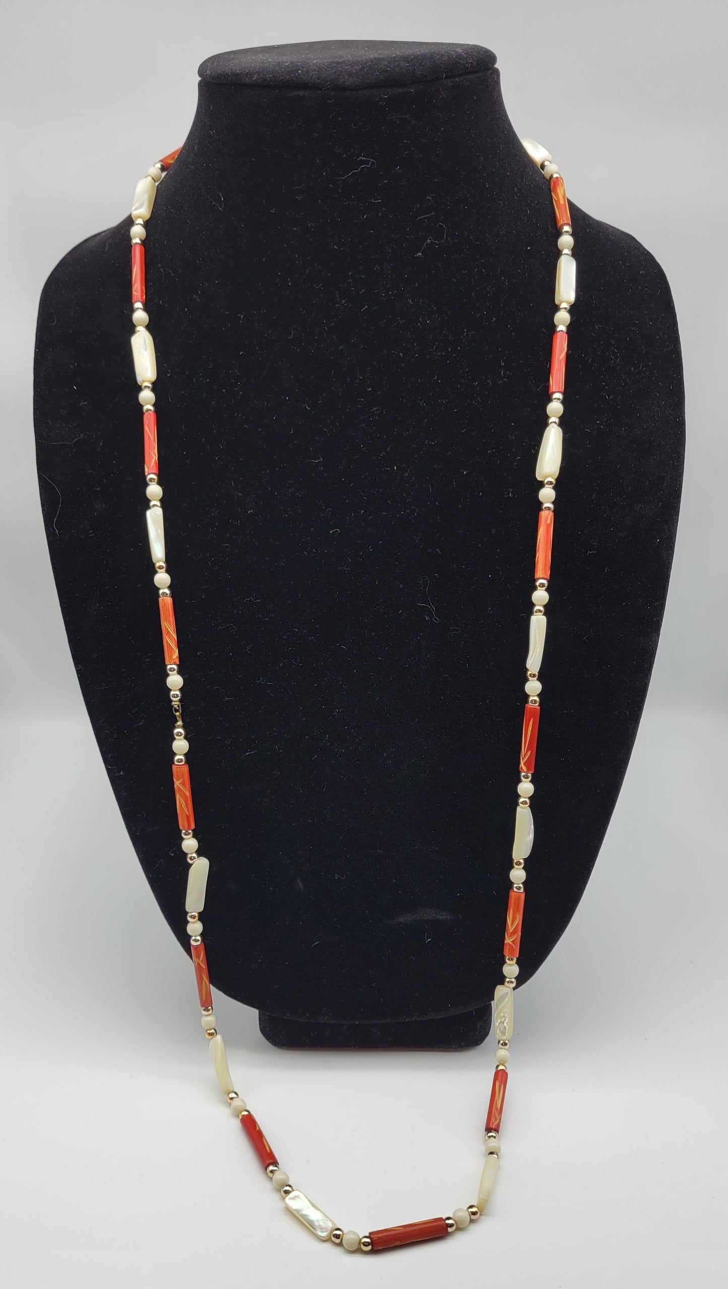 "Carrot Cake" Necklace