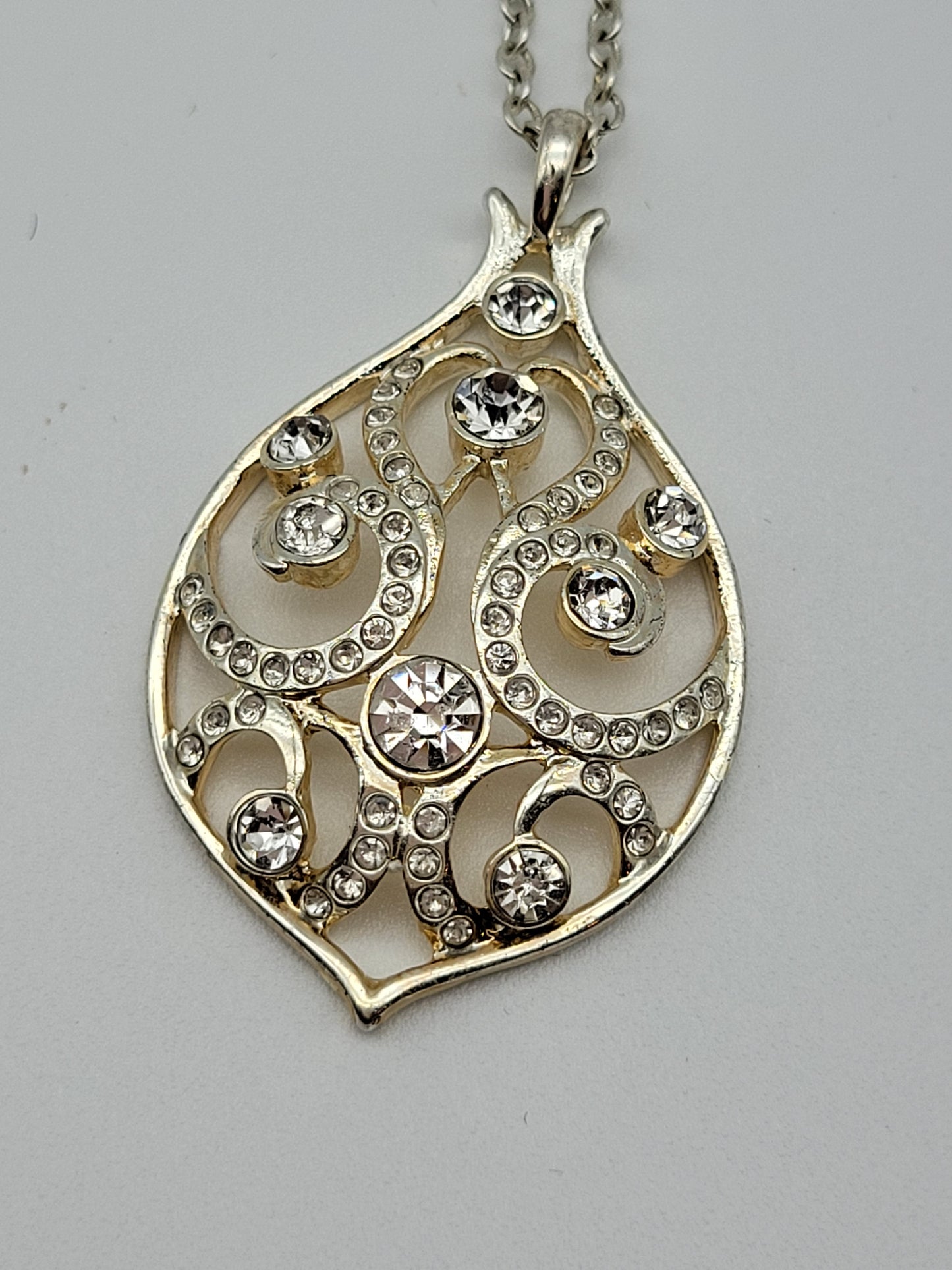"Swirly and Shiney" Necklace