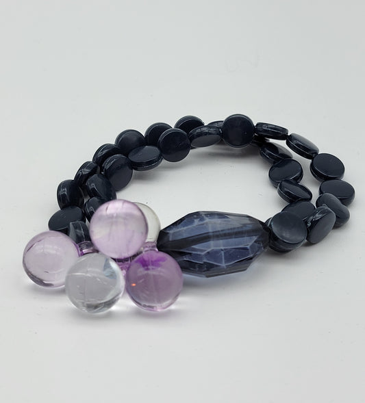 "Indigo and Lavender" Bracelet