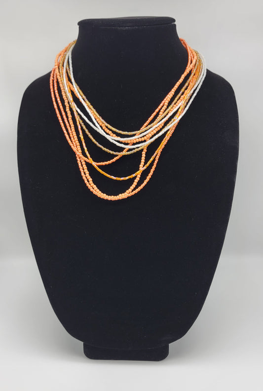 "Citrus Strands" Necklace