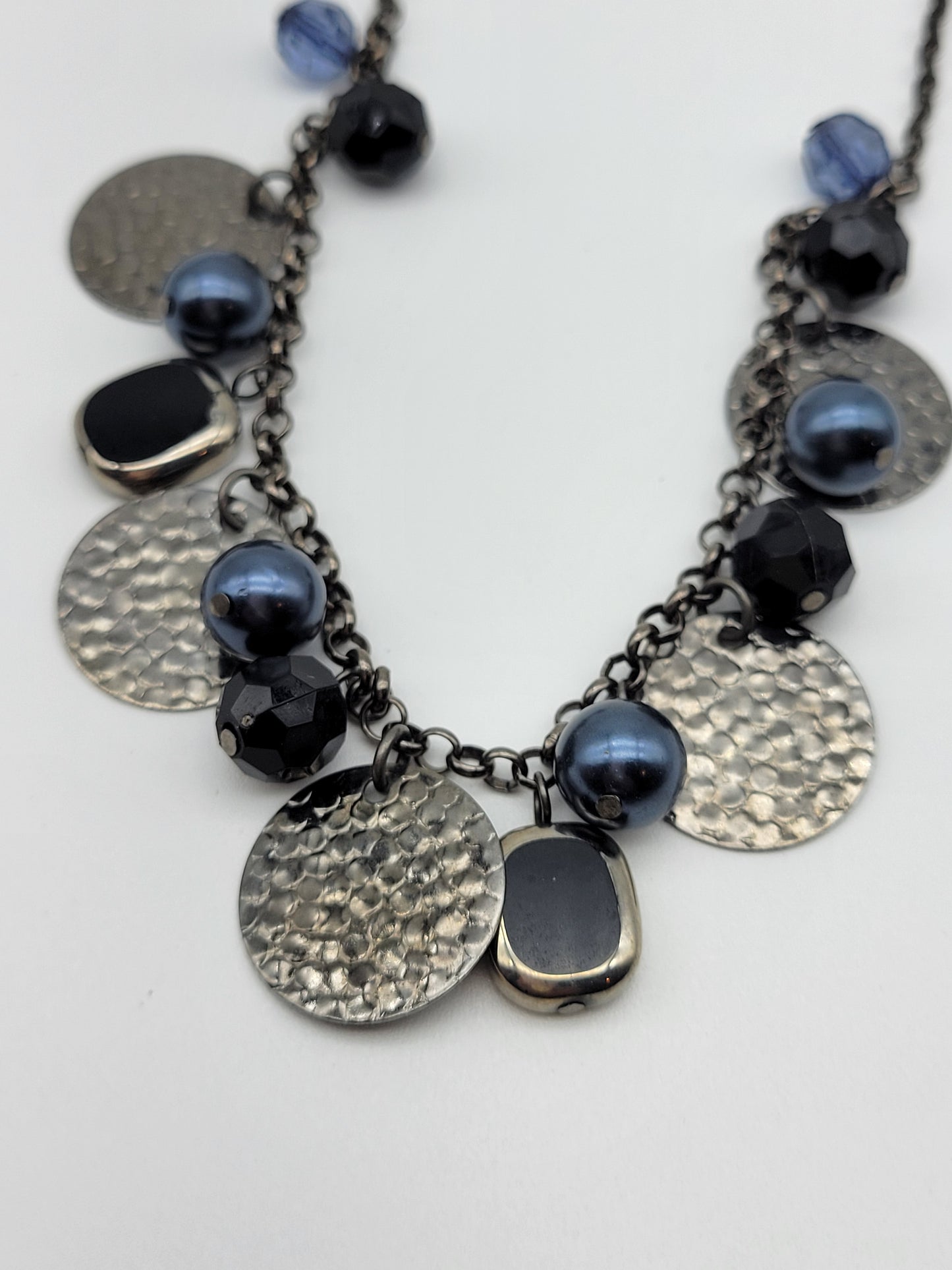 "Indigo Coins" Necklace