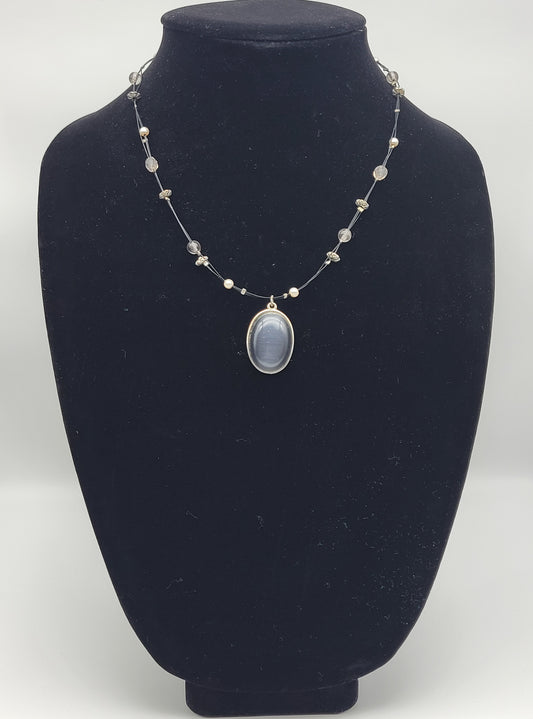 "Grey Eyes" Necklace