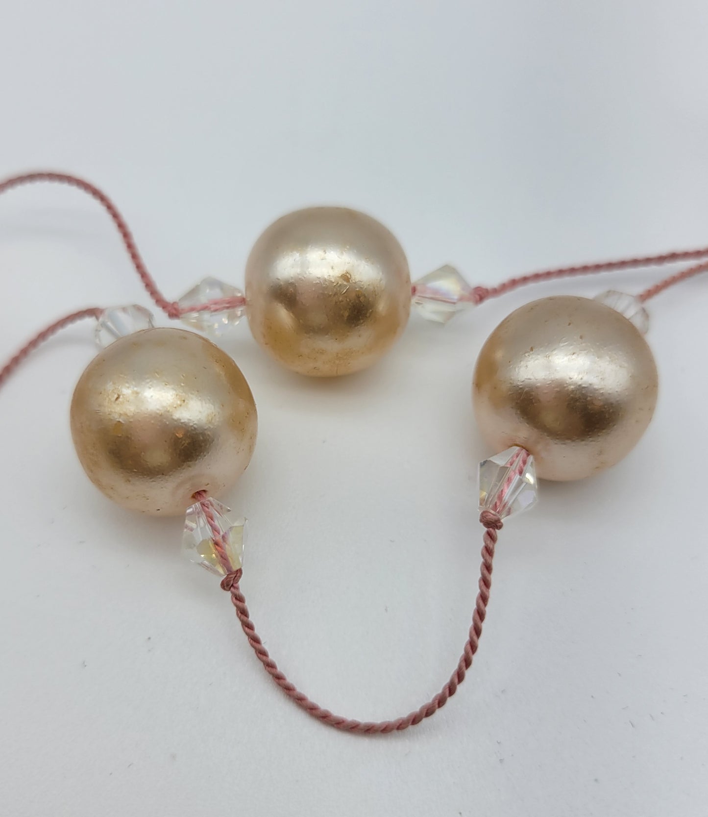 "Petal Pink Pearls" Necklace