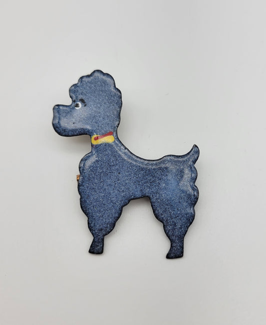 Poodle Brooch